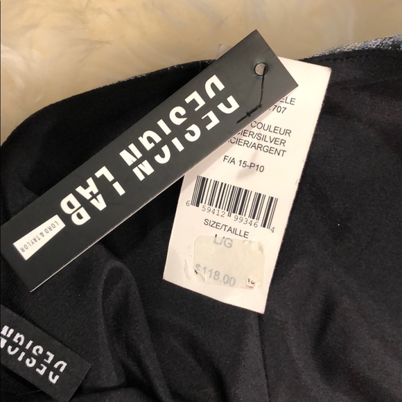 Design Lab Metallic Halter Cocktail Dress NWT - Picture 7 of 8